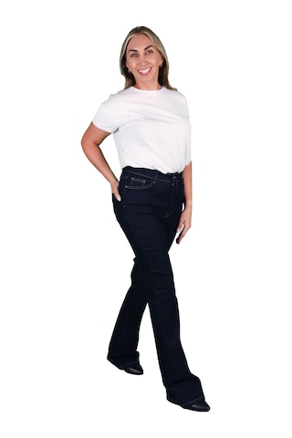 Kadın Geniş Paça Kot Pantolon 001