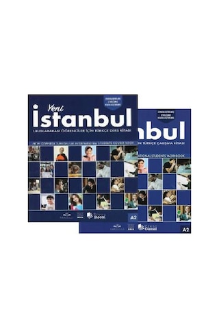 Yeni İstanbul A2 Ders Kitabı+Çalışma Kitabı+Karekod