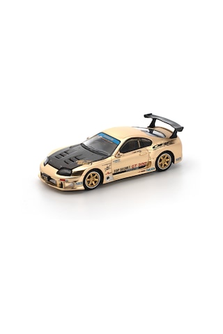Pop Race 1/64 Top Secret Toyota Gt300 Supra - Karbon Kaput / Pr640277