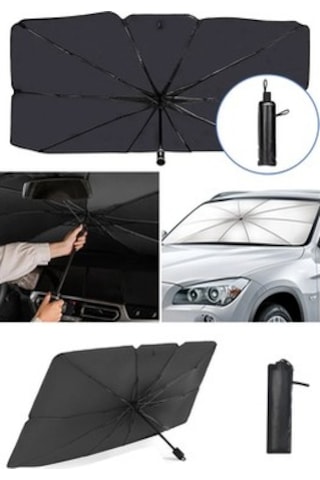 Mini Cooper, Fiat 500, Smart Fortwo, Hyundai İ10, Kia Picanto Uyumlu Oto Şemsiye 001