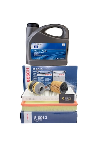 Dexos2 5w-30 Dpf Li 4lt 2023 Ü.t +bosch Opel Astra J 1.3 Cdti Fi 4Lü Karbon Polen ve M.Yağı