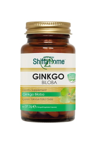 Shiffa Home Aksu Vital Ginkgo Biloba Ginko Biloba 620 MG 60 Kapsül
