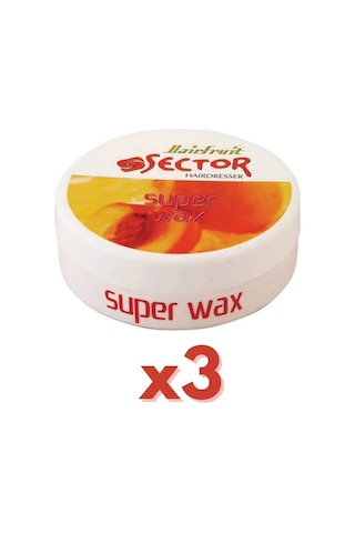 Sector Hairmate Superwax Strong Güçlü Turuncu Wax 150 Ml 3 Adet