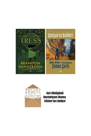 Zümrüt Denizli Tress + Zaman Çarkı Serisi 13: Geceyarısı Kuleleri Ciltli