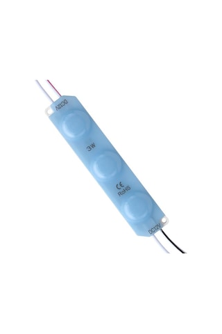 Powermaster 12 Volt 3 Watt Mavi 2835 Modül Led 70x15mm