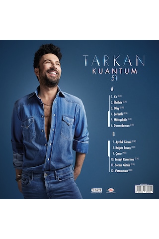 Tarkan - Kuantum 51 Sınırlı Sayıda Mavi Plak
