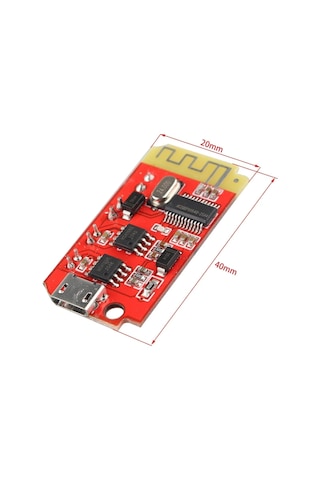 Dw-ct14+ Şarj Edilebilir Bluetooth Amfi Devresi 2x5w