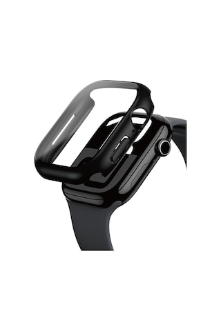 Watch 10 46mm Amazingthing Radix Minimal Fullguard Sert Pc Kasa Ve Ekran Koruyucu Siyah