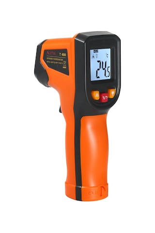Springsun Njty Kızılötesi Termometre Temassız Dijital Sıcaklık Tabancası -50 C 400 C -58 F 752 F Endüstriyel, Mutfak Pişirme