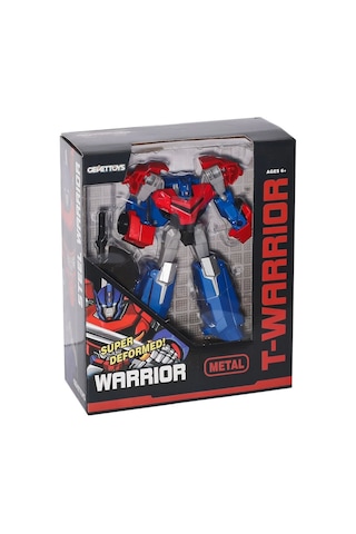 Lj1652 Metal Gövdeli Dönüşebilen Robot -gepettoys