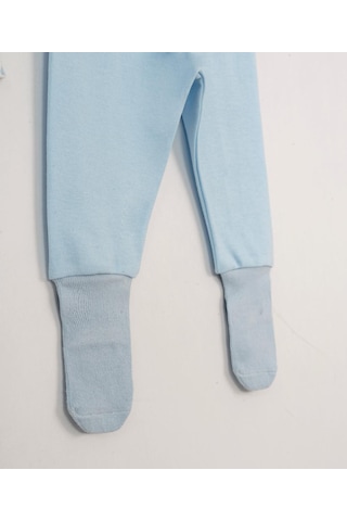 Çoraplı Pijama Takım Melanj