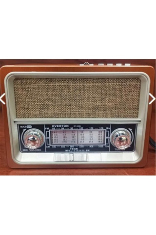 Everton Rt-359 Fm-am-sw-usb&tf Player Güneş Enerjili Nostaljik Radyo