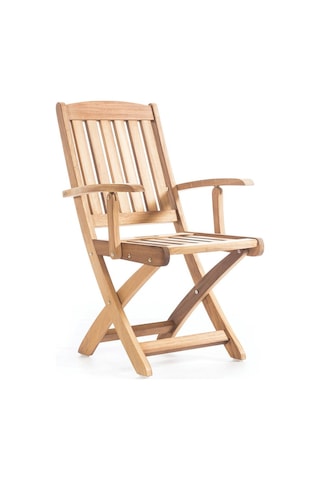 Rehome Samba İroko Katlanabilir Sandalye Ahşap