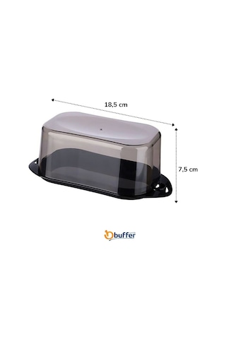 Buffer® Kilitli Plastik Kapaklı Kahvalılık Tereyağlık Peynirlik Çok Renkli