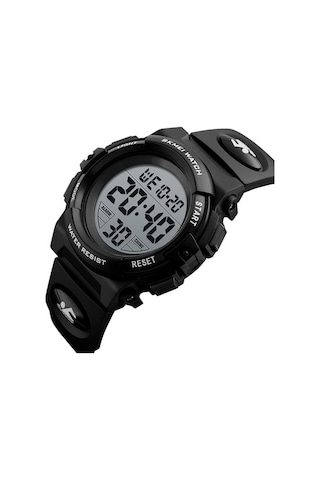 Novahub Skmeı 1258 Multifunction Outdoor Sports Night Light Waterproof Wrist Watch, Size: S Black Multi-color, Renkli Çok Renkli