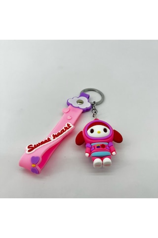 Sanrio Silikon Bileklikli Anahtarlık/çanta Süsü