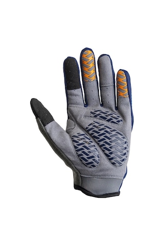 Wlf Racing MX Eldiven Gri - Mavi 2XL