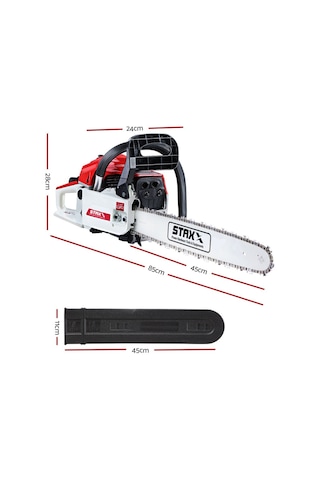 Benzinli Motorlu Testere 58cc 5.9 Hp Yağ Yedek Zincir