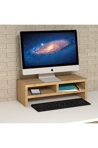 Emkawood Eliz Monitör Yükseltici Laptop Sehpası
