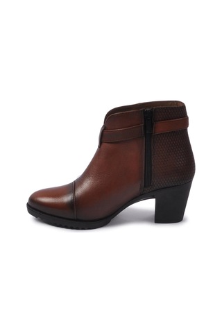 Castle Black Cb-6840-1 Kadın Deri Bot Taba