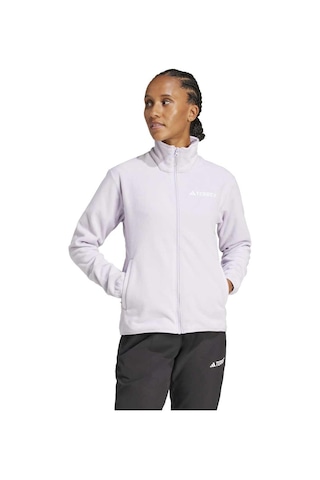 Adidas Multi Essentials Kadın Mor Dik Yaka Polar Mor
