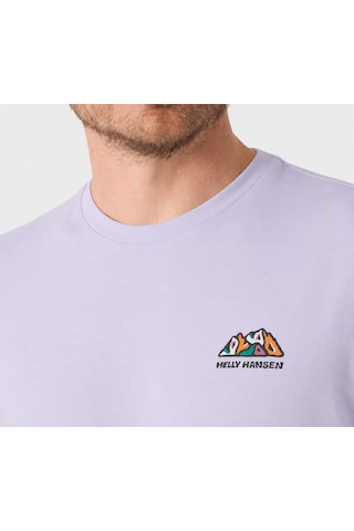 Helly Hansen Skog Recycled Graphic Erk T-shirt Mor