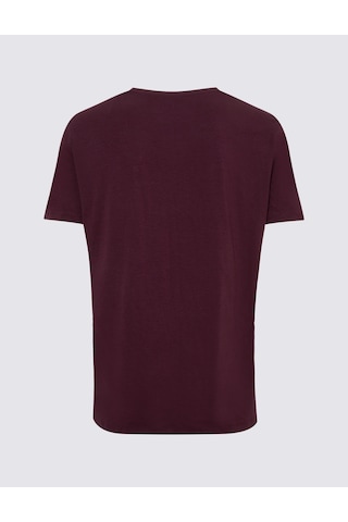 Marks & Spencer Supima Pamuk Pijama Üstü T07001601h Bordo