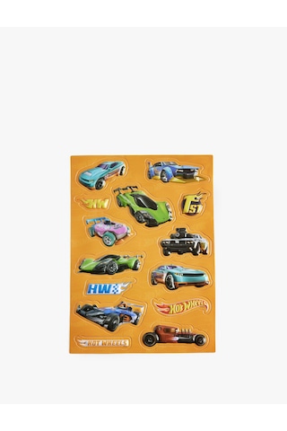 Koton Hot Wheels Lisanslı Otomobil Temalı Sticker Seti Mavi 7wak70351aa