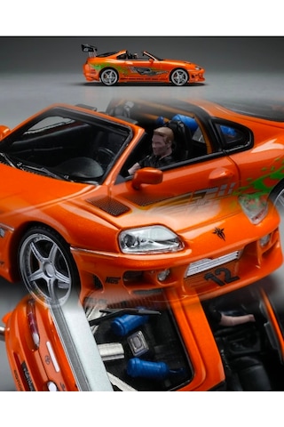 Fast Speed Supra Targa A80 Bomex Convertible Hart Top Brian Figürlü