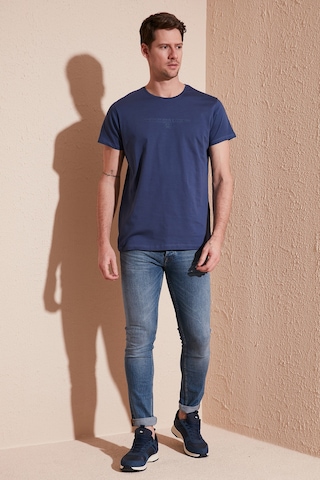 Buratti Erkek T Shirt 541TACTICAL AÇIK LACİVERT Lacivert
