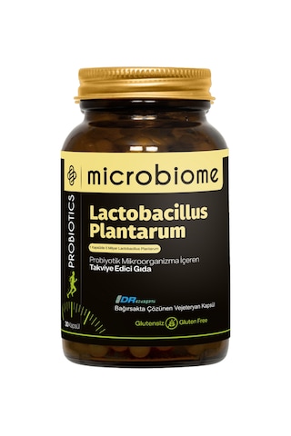 Microbiome Lactobacillus Plantarum 30 Kapsül