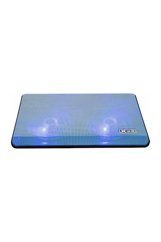 Reedark 17 İnç Altı Notebook Soğutucu, İki Fanlı Tasarım, İki Usb Besleme, Mavi Renk, Abs+demir Ağı Malzeme