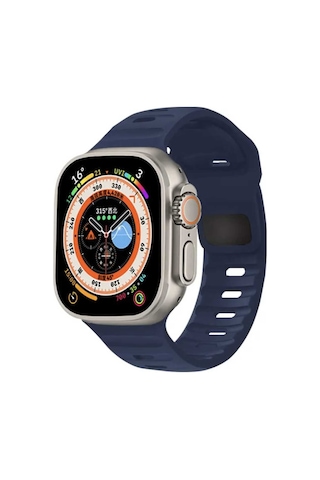 Apple Uyumlu Watch 9-8-7-6-5-4-3-se / 38-40-41 Mm Armour Dynamıc Silikon Kordon