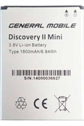 General Mobile Discovery 2 Mini Pil Batarya