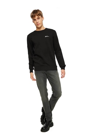 Jack Wolfskin 1000002tr Mark Outdoor M Siyah Erkek Sweatshirt
