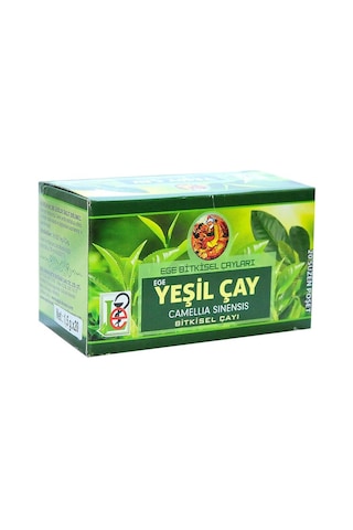 Ege Lokman Yeşil Bitkisel Süzen Poşet Çay 20 x 1.5 G