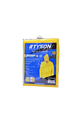 Tyson Sarı Lüx Yağmurluk Su Geçirmez Dayanıklı Pro Sarı
