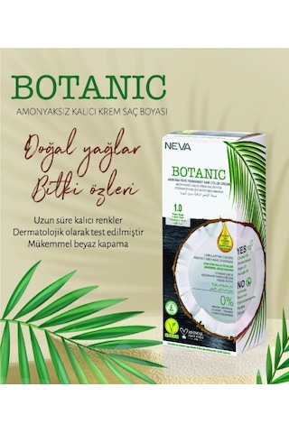 Botanıc Amonyaksız Kalıcı Krem Boya Seti 1.0