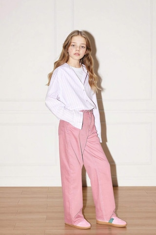 Defacto Straıght Wıde İspanyol Paça Gabardin Pantolon Kız Çocuk G0602a826spbr94 Bordo-br94