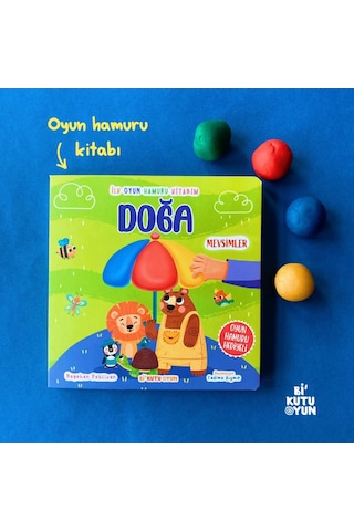 Bi Kutu Oyun İlk Oyun Hamuru Kitabım Doğa