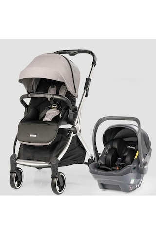 Kraft Kenya S İ Size Travel Sistem Bebek Arabası Grey