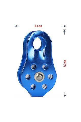 Kangvka Alüminyum Alloy Dağcıklığa Uygun 20kn Sabit Yan Panel Kayıcı, Kurtarma Ve Taşıma İçin Dış Mekan Gereci Yeşil