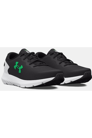 Under Armour Erkek Charged Rogue 3 Koşu Ayakkabısı 3024877-105 Gri - Yeşil