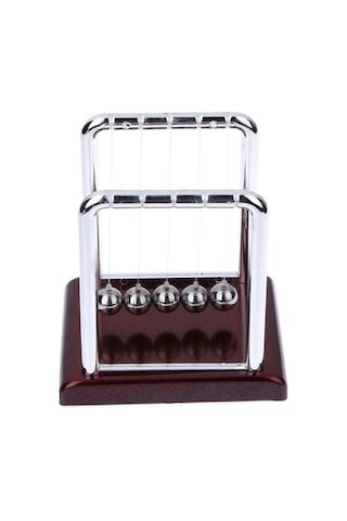 Newton Denge Topu Balance Bilye Küçük Boy Masa Süsü