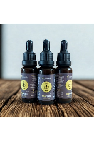 Zeytinyağında Çözdürülmüş Organik Damla Propolis 20 Ml