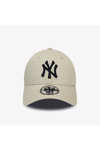 New Era New York Yankees Unisex Krem Şapka Düz 12380590 Krem