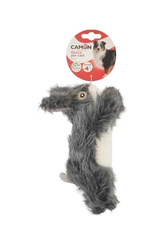 Camon Sesli Tavşan Ve Sincap Şekilli Eğlenceli Köpek Isırma Oyuncak 20 Cm