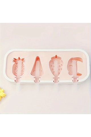 Willowhaven Pembe Dıy Dondurma Kalıbı Meyve Hayvan Şekilleri Elektriksiz Kolay Temizlenir