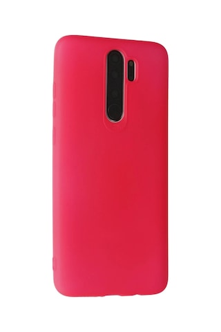 Xiaomi Redmi Note 8 Pro Kılıf First Silikon - Pembe -