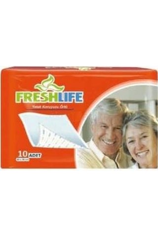 Freshlife 60 x 90 CM Yatak Koruyucu Örtü 10'lu